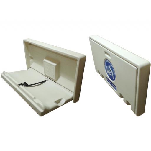 Horizontal baby changing station | HDPE