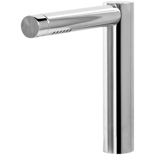 AIRTAP countertop tap with integrated hand dryer, chrome-plated brass, polished finish